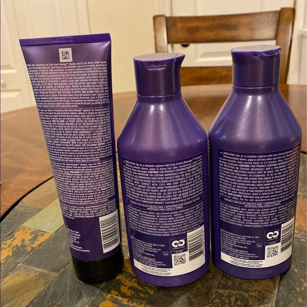 Redken Color Extend Blondage Salon Kit Shampoo Conditioner Mask